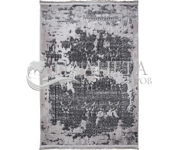 Синтетический ковёр Levado 03914A 	L.Grey/D.Grey - высокое качество по лучшей цене в Украине